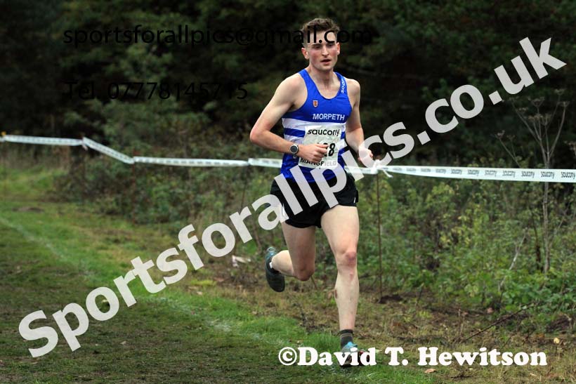 Senior Men, 2022 National Cross Country Relays, Berry Hill Park, Mansfield.  Photo: David T. Hewitson/Sports for All Pics